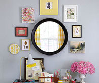 Artistic wall art displays