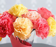 Paint swirled vase