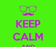 Keep calm and be nerdy