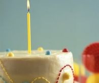 Bouncing ball cake