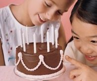 Tiniest birthday cake
