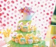 Flower cupcakes