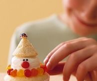 Clown cupcakes
