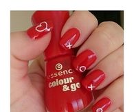 Xoxo nail art