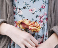 Wilting roses