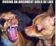 During An Argument