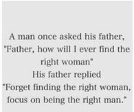 The Right Man