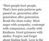 Hurt People Hurt People