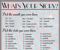 whats your story