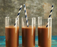 Energizing mocha almond smoothies