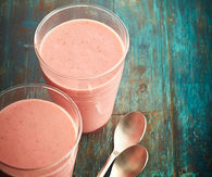 Pink power smoothies