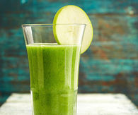 Creamy green smoothies