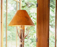 DIY Twig lamp