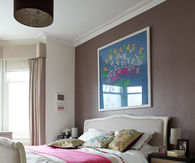 Colorful and playful art bedroom