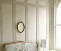 Floral delicate and feminine bedroom