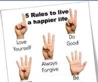5 rules to live a happier life