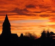 Sunset in Nottingham