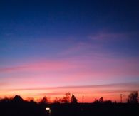 Early Morning Sunrise in Germany