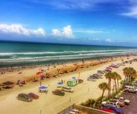Beach View from a Hotel in Florida