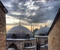 View from a Bedroom Window in Turkey