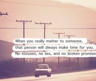 When You Really Matter