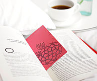Paint chip bookmark