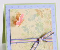 Butterfly card