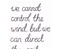 We can direct the sail