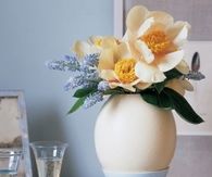 Oversize egg vase