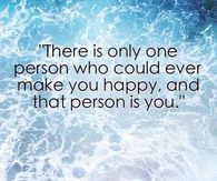 One person who could ever make you happy