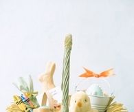 Slipcovered easter basket