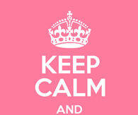 Keep calm and love bonbons
