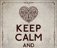 Keep calm and kiss me