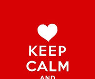 Keep calm and kiss me