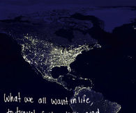 what we all want in life