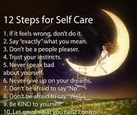 12 steps of self care