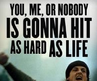 Hit as hard as life