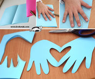 Hand and Heart Card