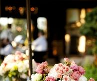 Wedding table arrangement