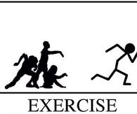 Exercise because the zombies will eat the slow one firt