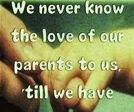 the love of our parents