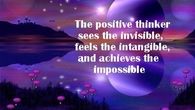 the positive thinker