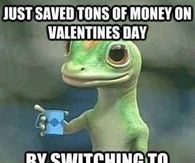 Saved Money on Valentines Day