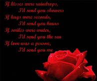 If Kisses Were Raindrops...