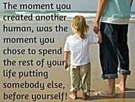the moment you created another
