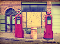 Vintage Gas Station