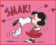 Valentines kiss