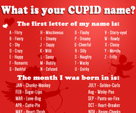 Whats your cupid name
