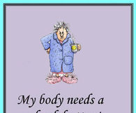 My body needs a refresh button
