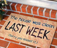 this house was clean last week